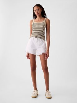 4″ Low Rise Stride Denim Shorts