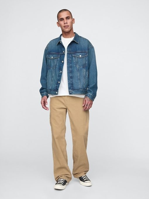 90s Loose Corduroy Carpenter Pants