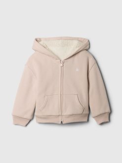 Baby & Toddler  Cozy Vintage Soft Zip Hoodie