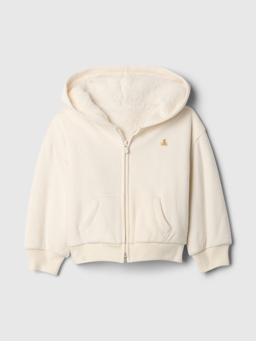 Baby & Toddler  Cozy Vintage Soft Zip Hoodie