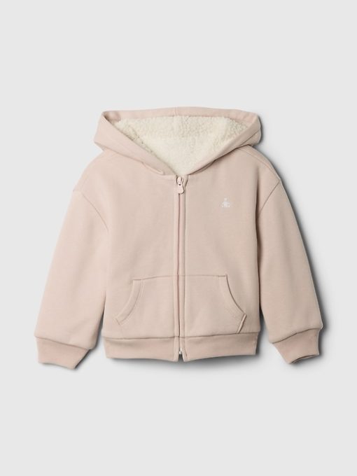 Baby & Toddler  Cozy Vintage Soft Zip Hoodie