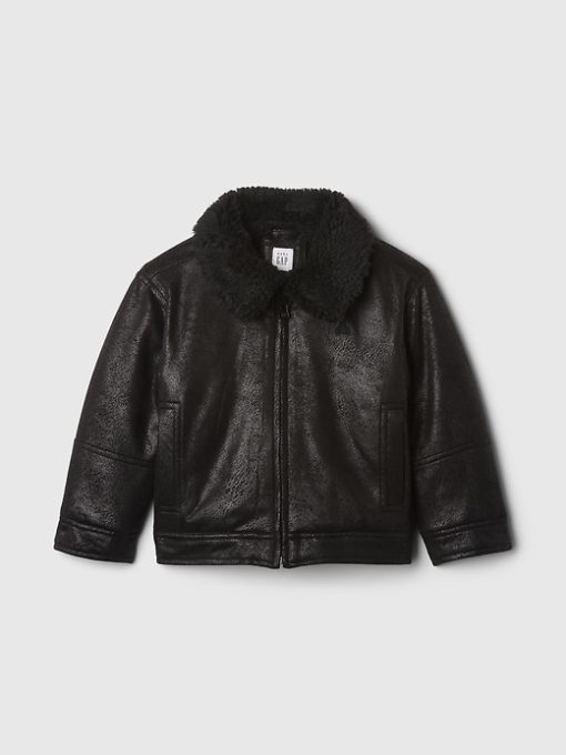 Baby & Toddler Cozy Vegan Suede Jacket