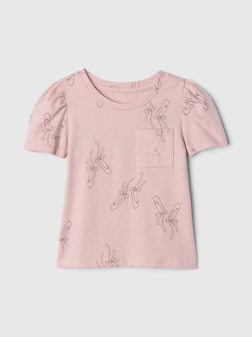 Baby & Toddler Mix & Match Puff Sleeve Pocket T-Shirt