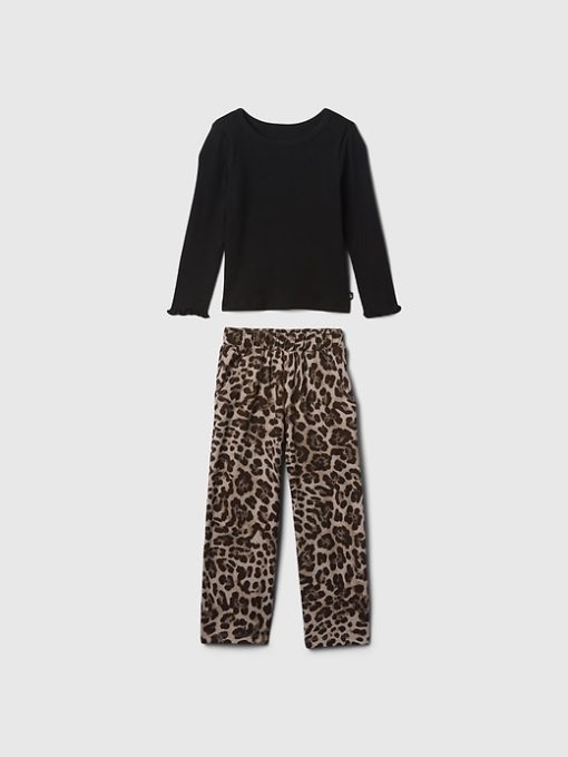 Baby & Toddler Mix & Match Wide-Leg Outfit Set