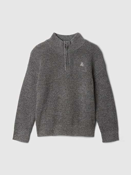 Baby & Toddler Quarter-Zip Sweater Pullover