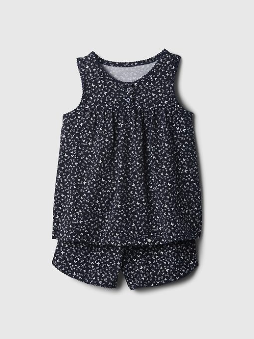 Baby & Toddler Recycled Print PJ Set