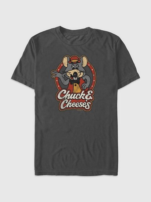 Chuck E Cheese Retro Logo Graphic T-Shirt