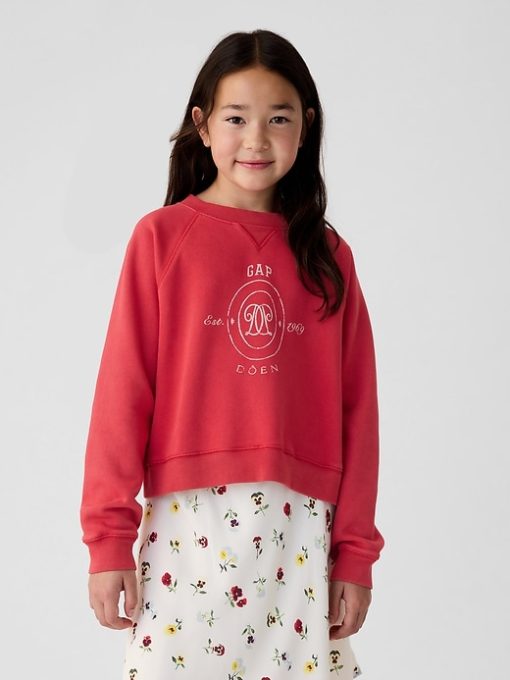 Gap &#215 DÔEN Kids Vintage Soft Logo Sweatshirt