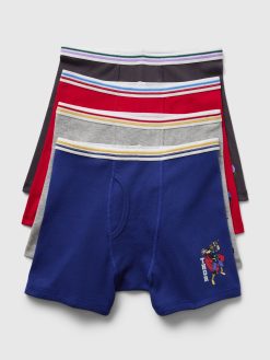 GapKids | Marvel Organic Cotton Spider-Man Holiday Boxer Briefs (4-Pack)