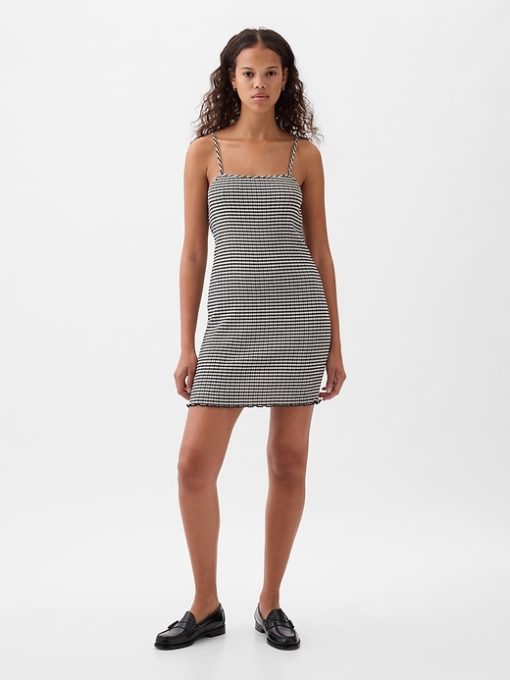 Gingham Mini Dress