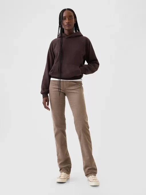 High Rise Corduroy ’90s Straight Pants