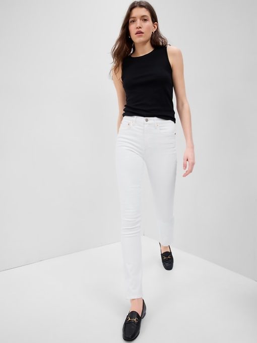 High Rise Vintage Slim Jeans