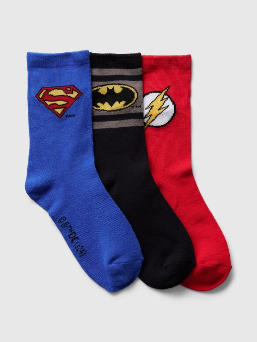 Kids Arch Logo Crew Socks (3-Pack)