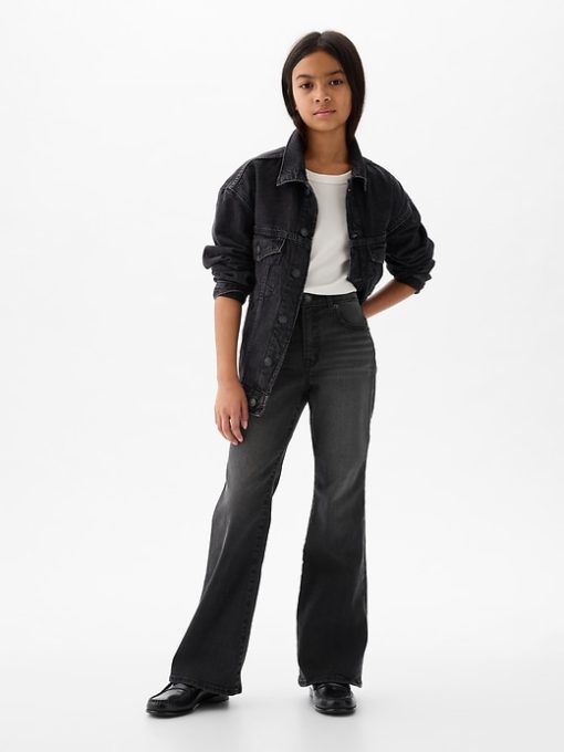 Kids High Rise ’70s Flare Jeans