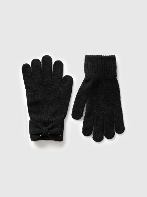 Kids Sparkle Bow Gloves