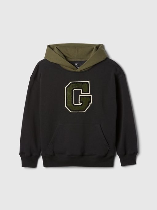 Kids Vintage Soft Varsity Hoodie