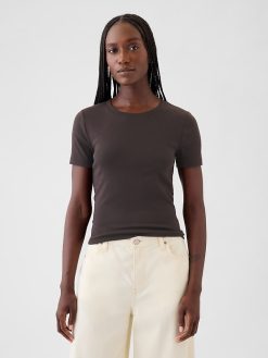 Modern Cropped T-Shirt