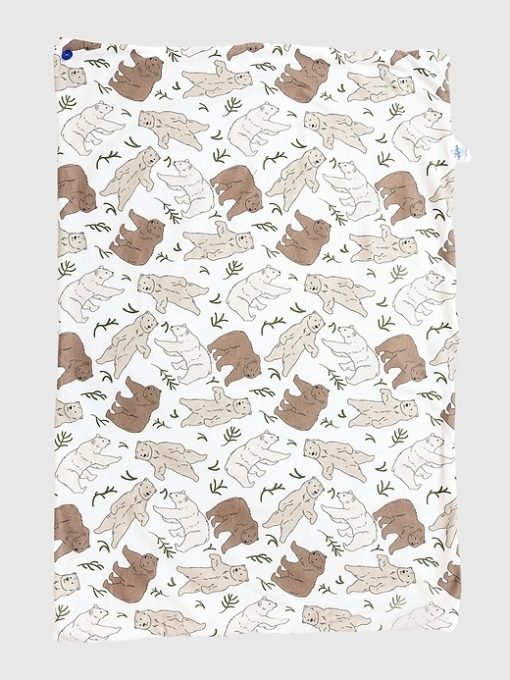 OneBerrie Classic Large Toddler and Kids Bath Cotton Bamboo Towel