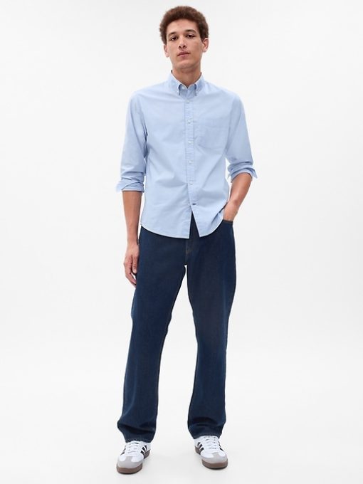 Organic Cotton Button Fly ’90s Original Straight Fit Jeans